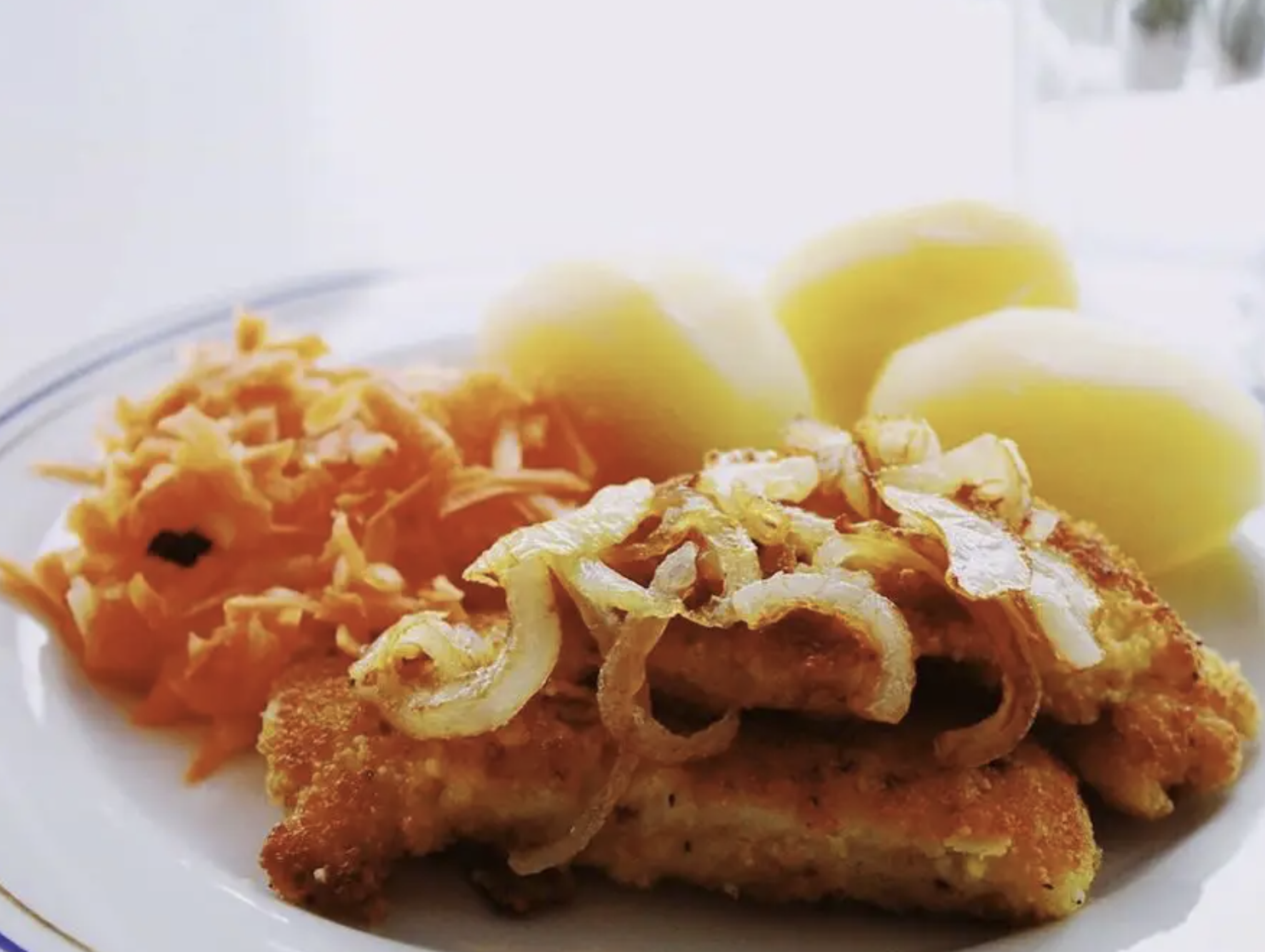 EatLocal.fo : Pan fried faroese fish and dessert