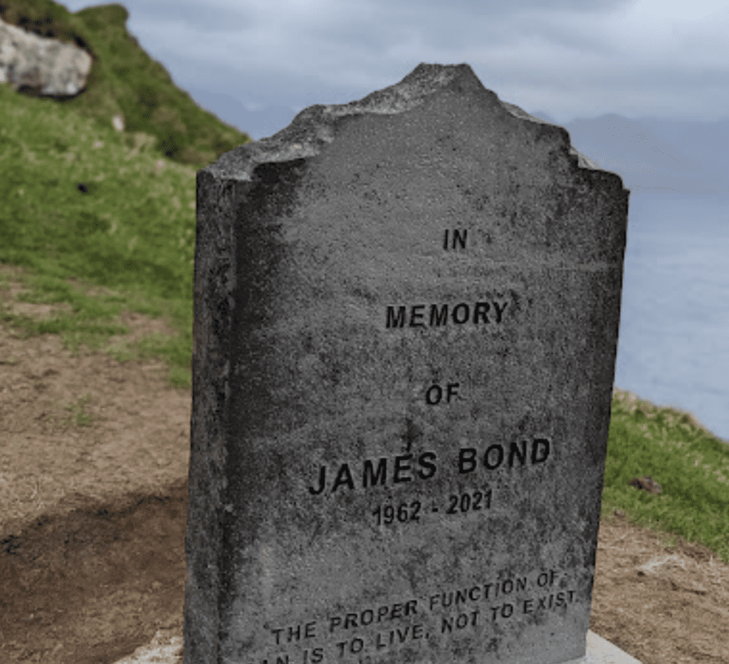 Grave of James Bond